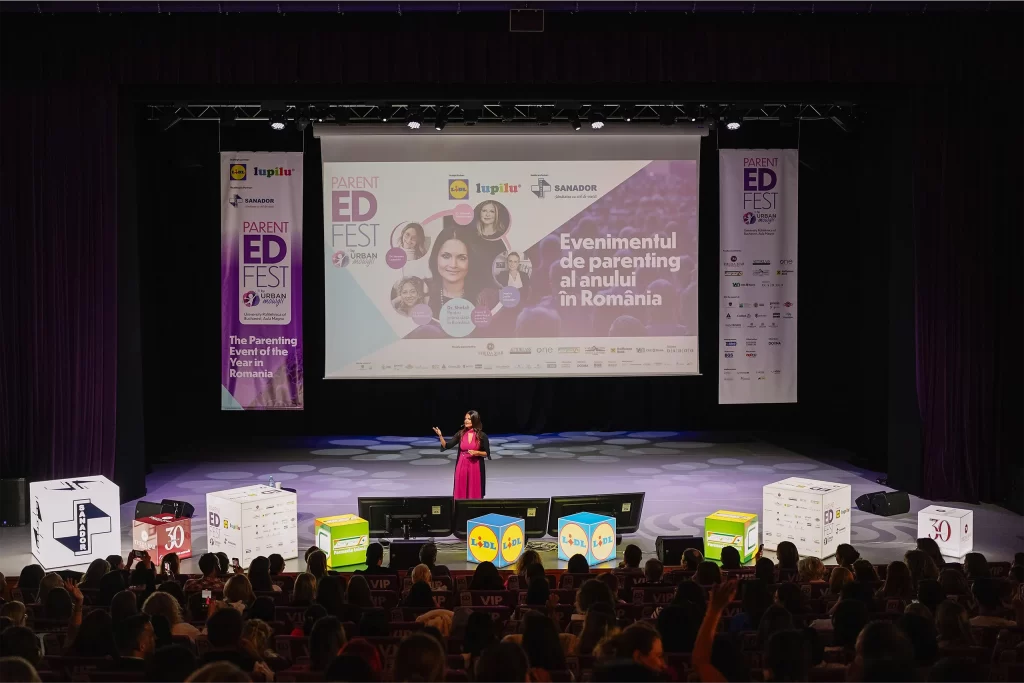 Dr. Shefali, for the first time in Romania: A slap for a child means they are worthless. Parenting is actually about parents.